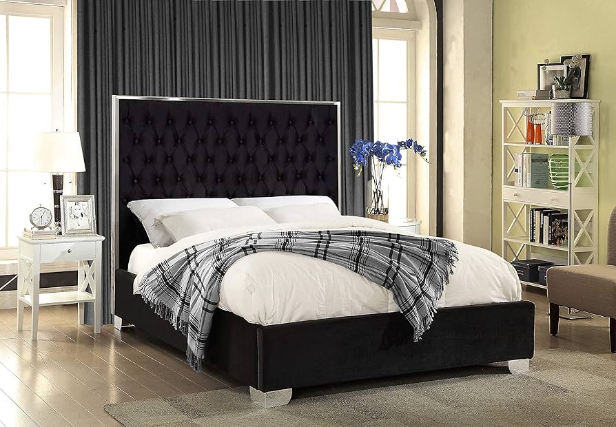 Queen Size Winged Headboard Bed: A Statement Piece for Your Bedroom